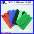 Colorful Multifunctional Silicone Card Holder for Mobile Phone (EP-C8263.82933)